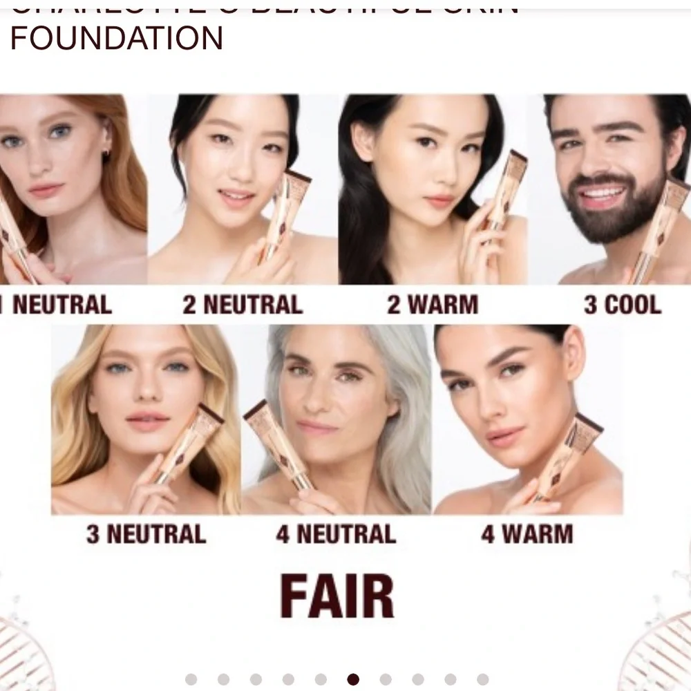 Charlotte Tilbury CHARLOTTE'S BEAUTIFUL SKIN FOUNDATION 1-2-3-4-5-6-7-8-9 - Picture 9 of 12
